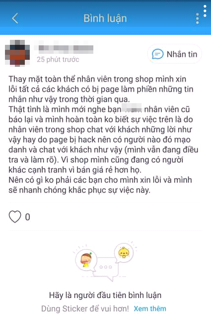 Cô gái căng thẳng không dám đi học vì mới inbox hỏi tư vấn mua áo đã bị chủ shop lên mạng tố chuyên lừa đảo và bùng hàng